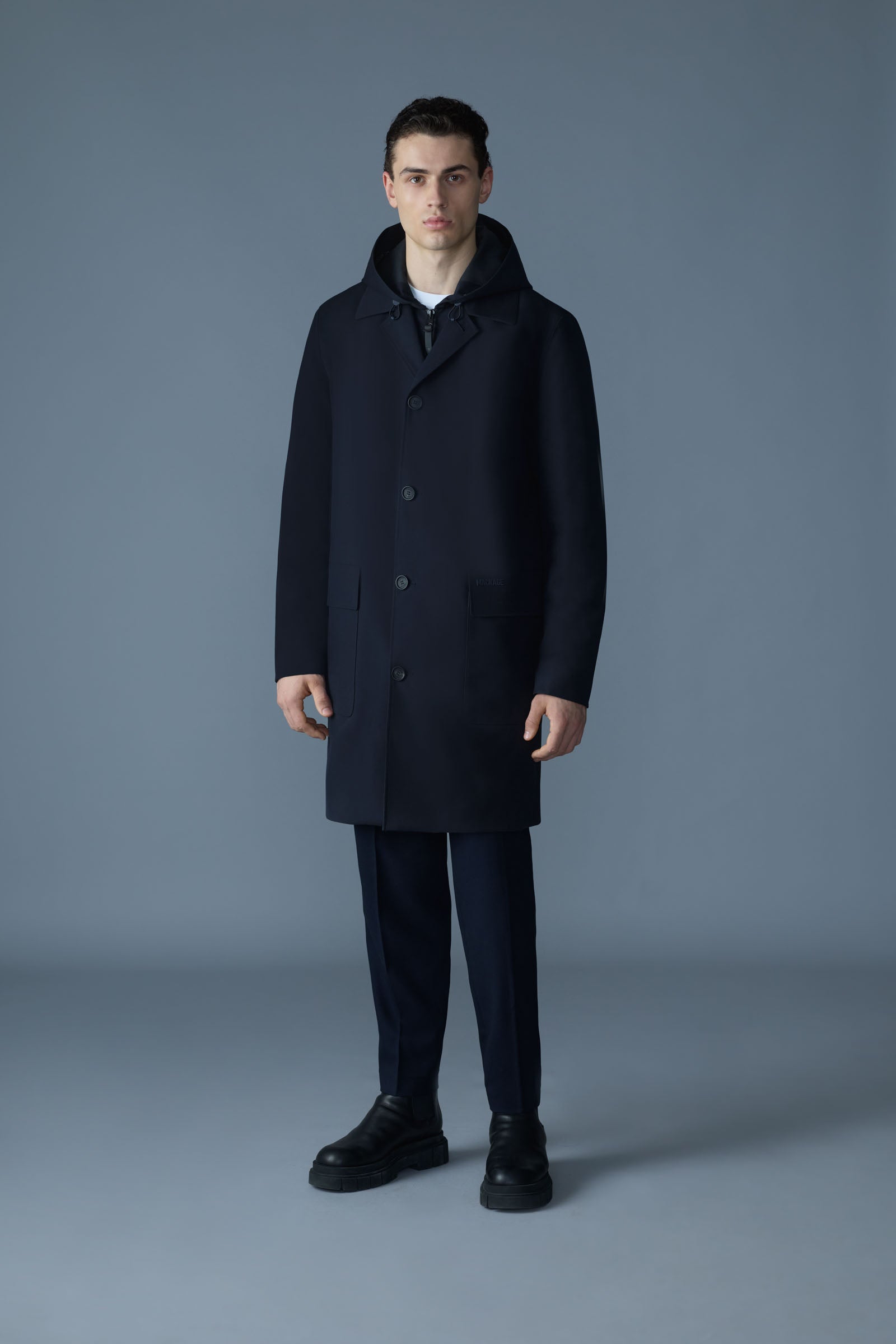 MATHIAS - Balmacaan Coat for Men | Mackage® CA