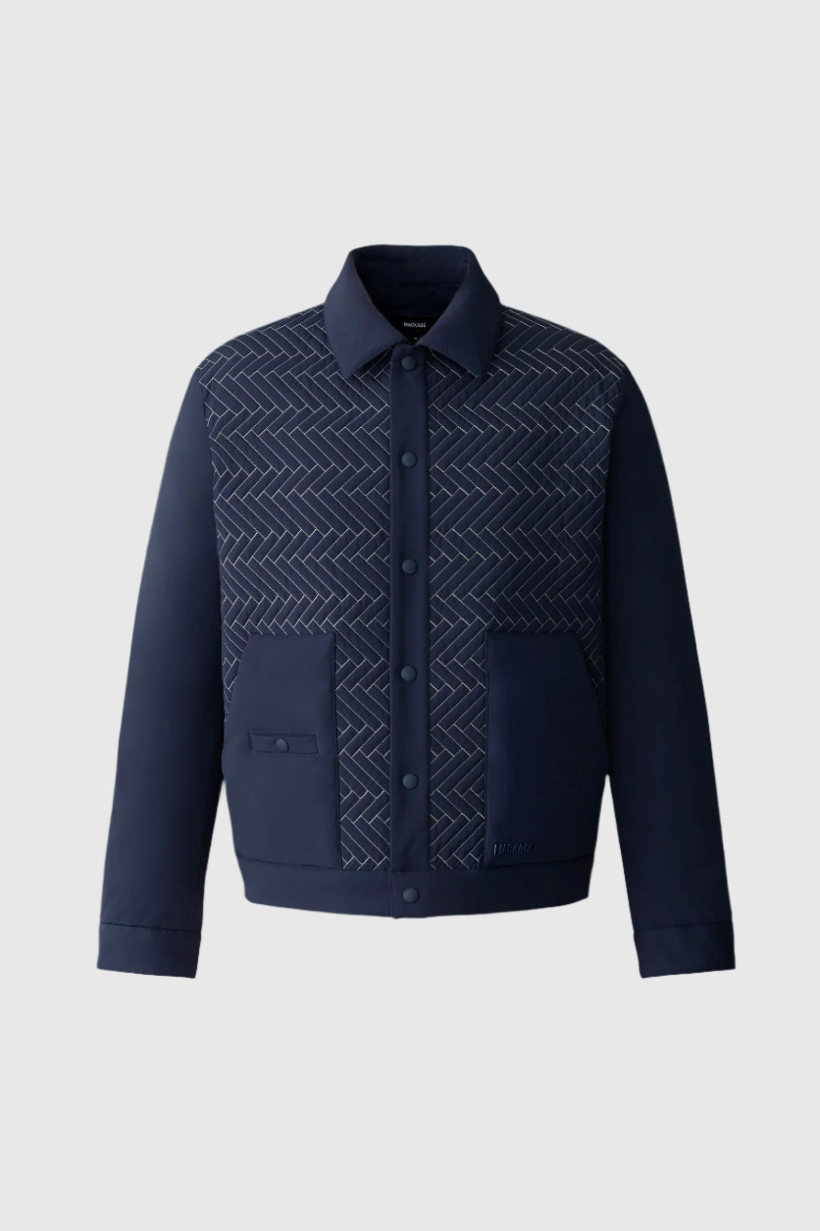 MAXWELL Quilted Down Shirt Jacket for Men | Mackage® CA