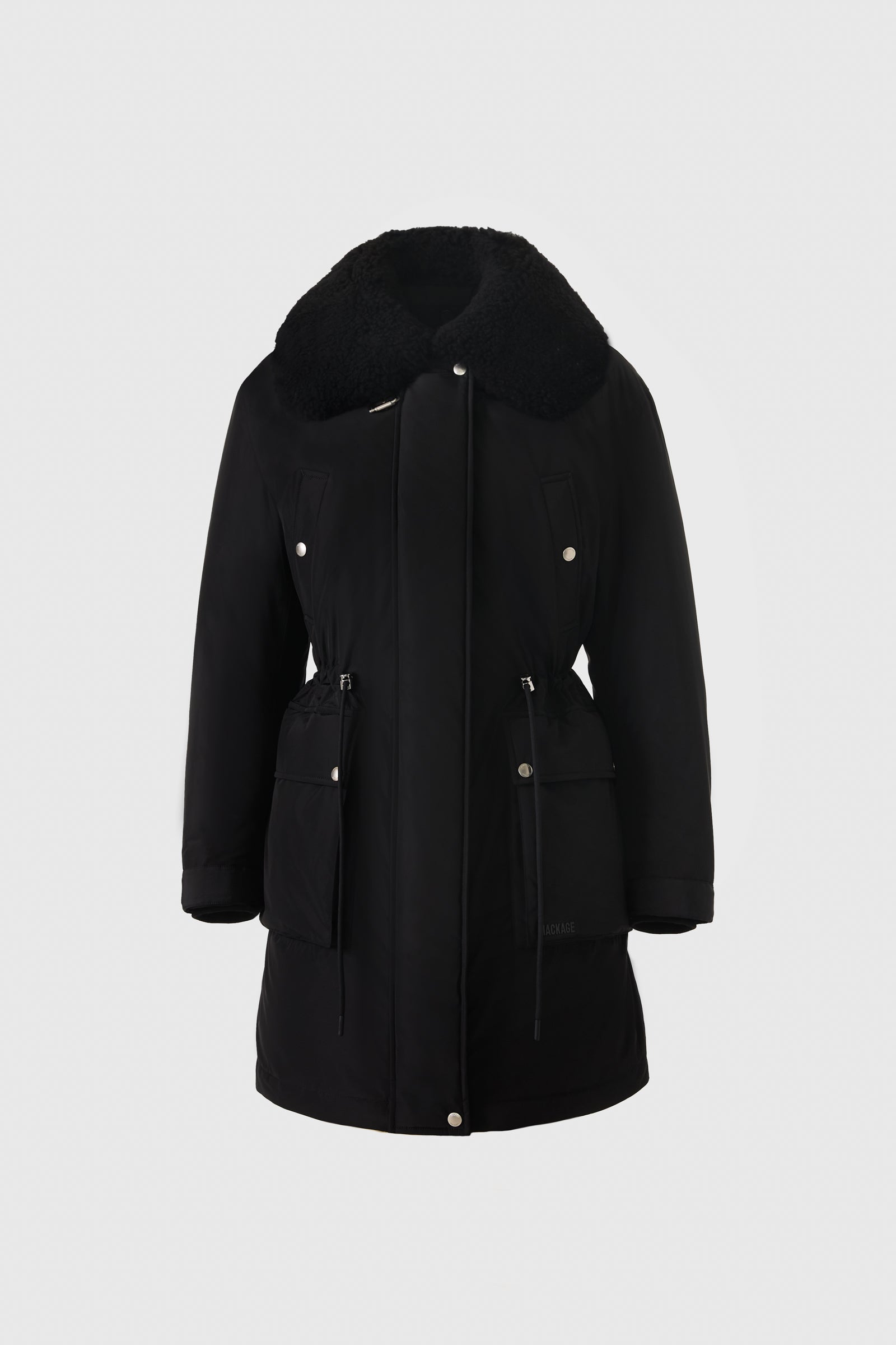 NOVA 3-in-1 Down Coat - removable Inner Layer & Shearling Collar