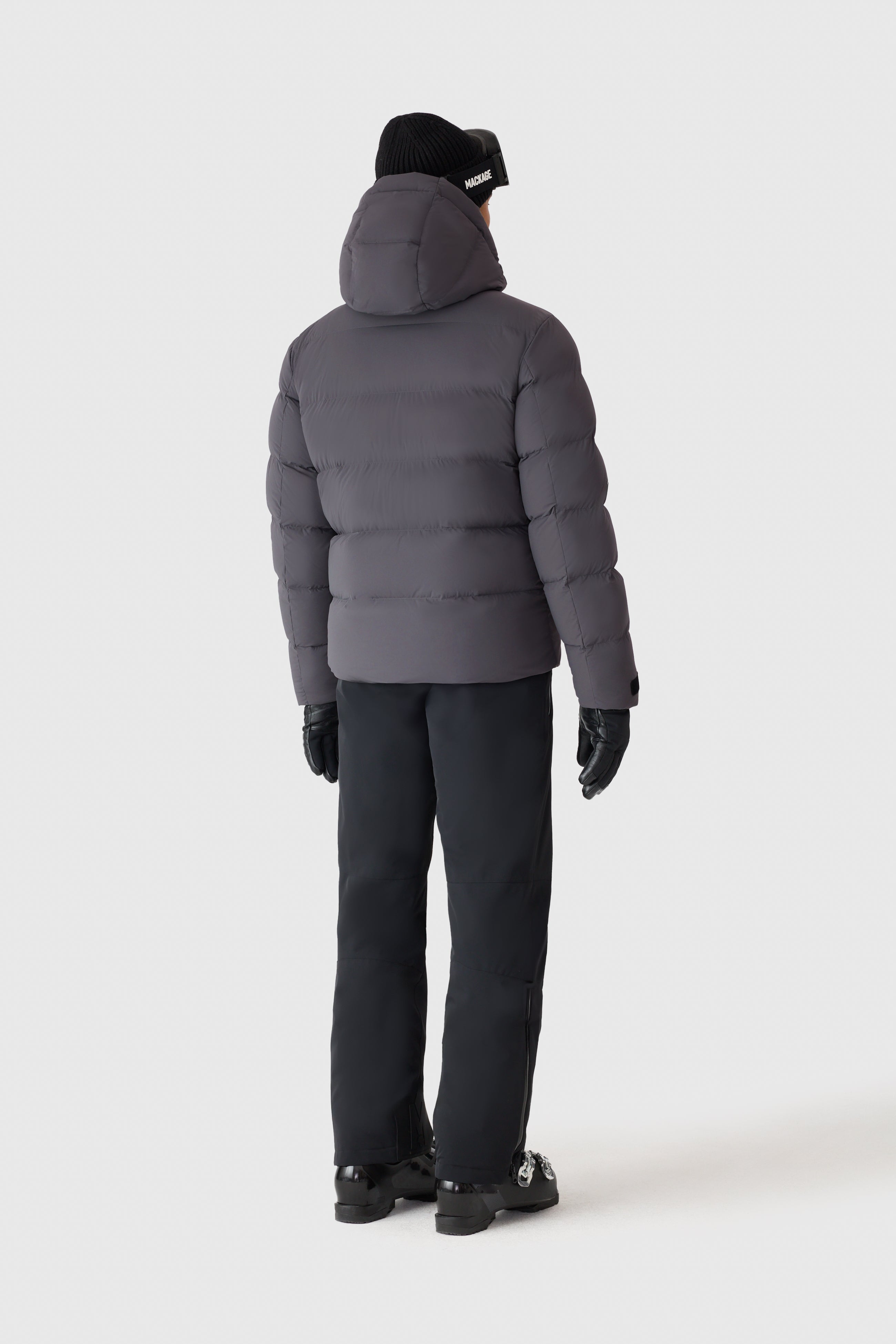 Samuel, Medium down jacket with hood for men | Mackage® Canada