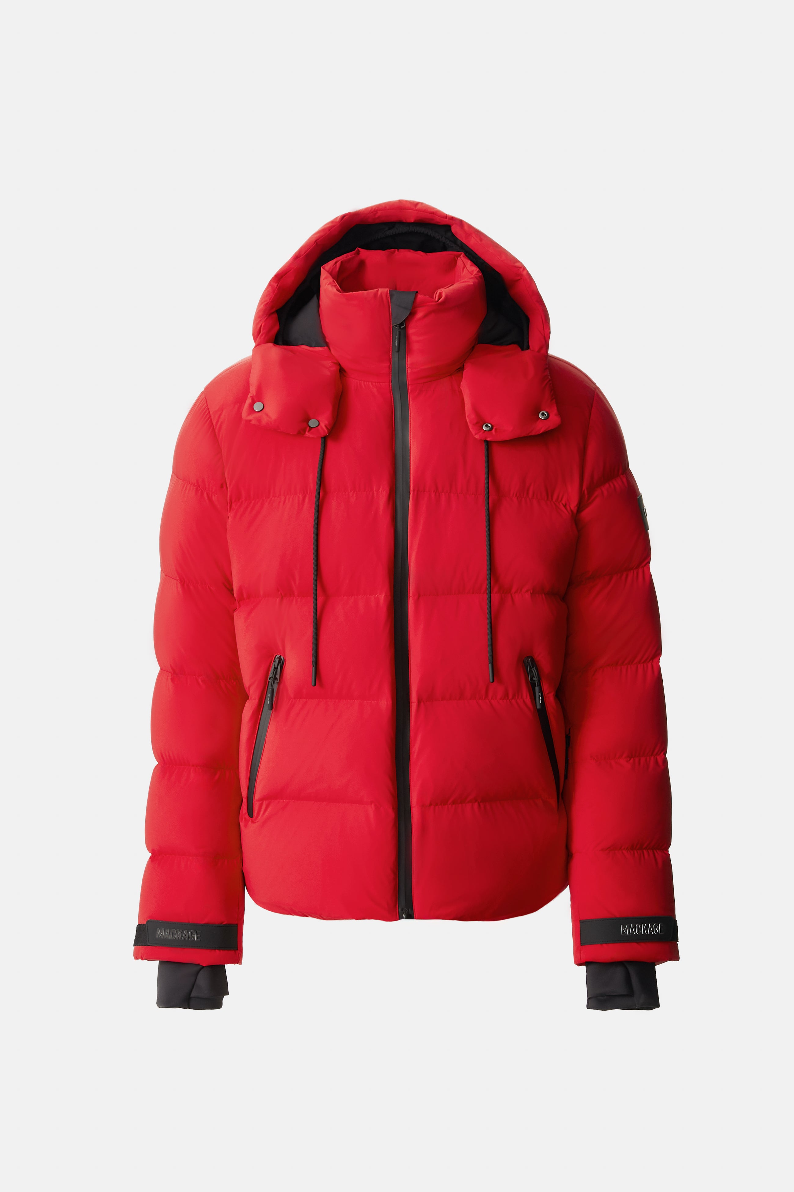 SAMUEL-SKI Medium Down jacket with hood for Men | Mackage® CA