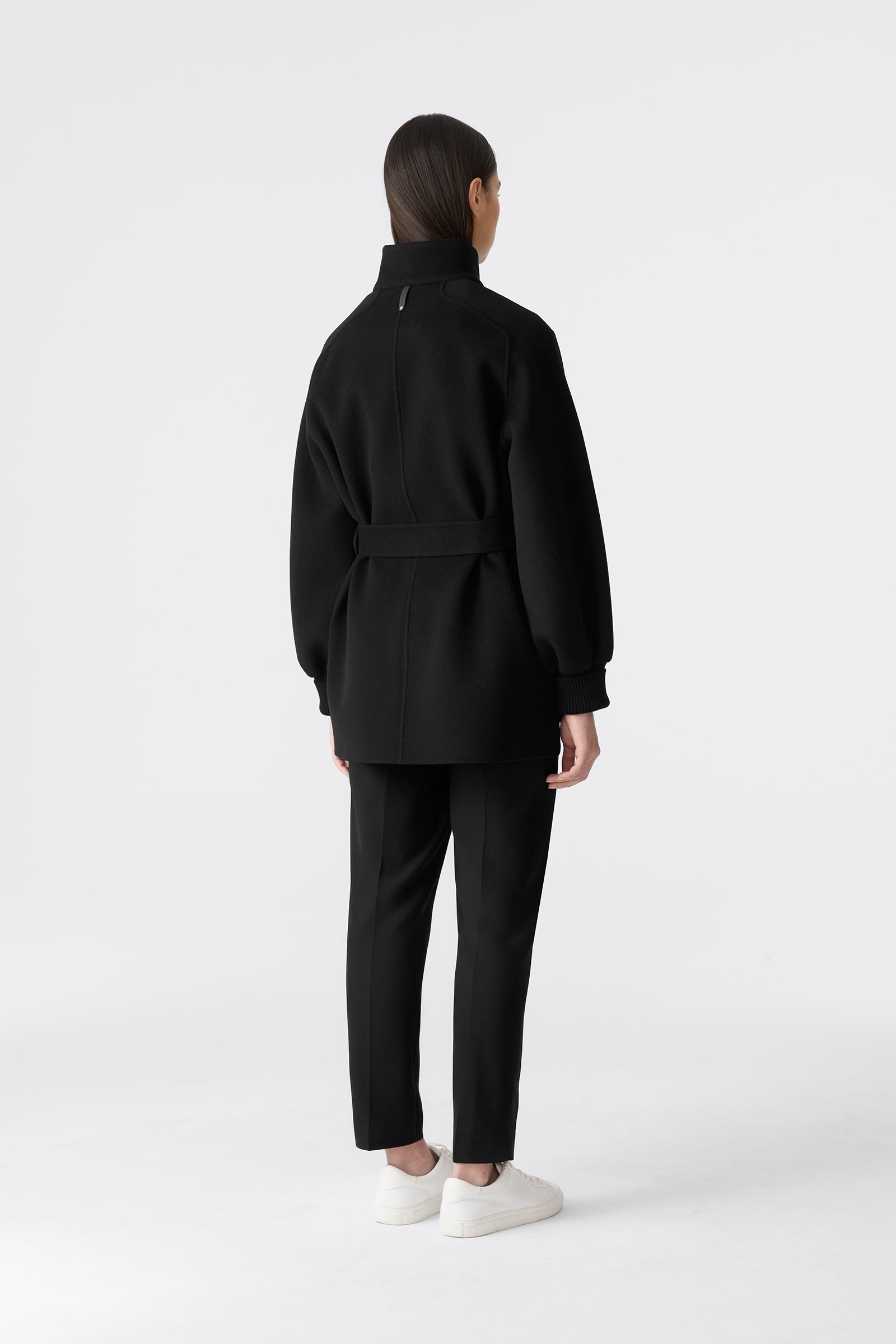 SHANIA Wool Belted Jacket for Women | Mackage® CA