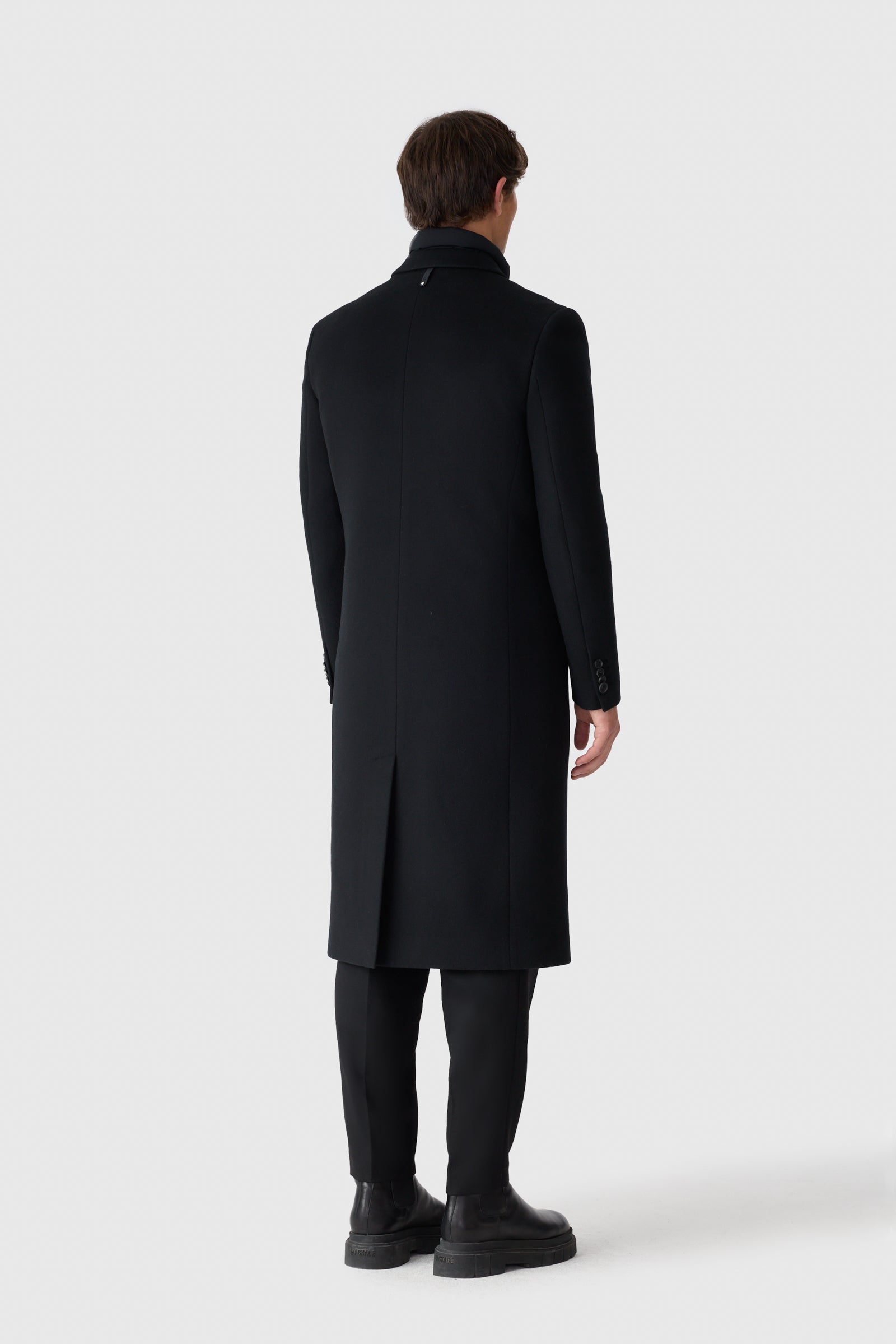 SKAI-LG 3-in-1 Wool Coat - removable Down Liner for Men | Mackage® CA