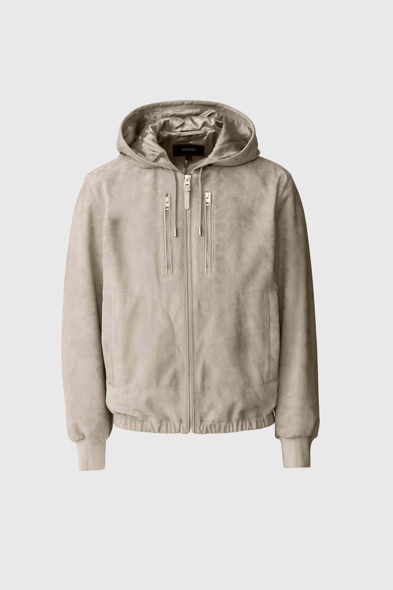 SYLAS-SU Suede Hooded Jacket for Men | Mackage® CA