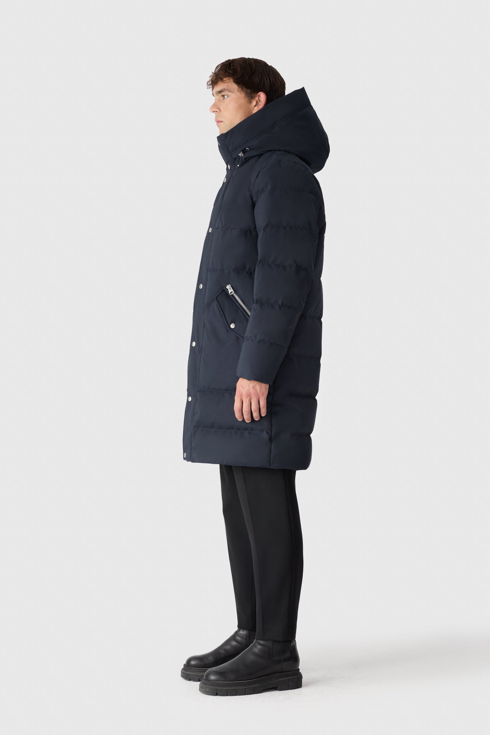 WERNER-Z Quilted Down Parka - removable Bib for Men | Mackage® CA