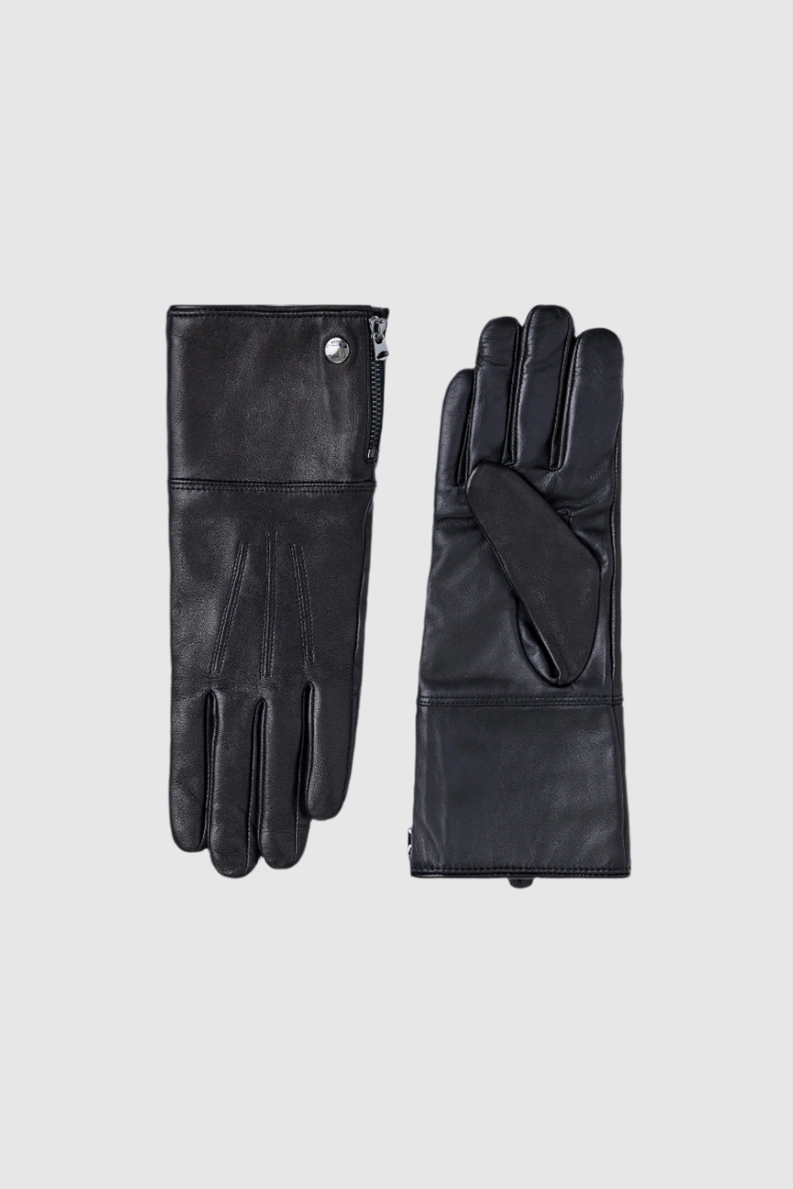 小物 FUTURE ARCHIVE/Leather Glove WILLISLEATHER glove with shearling cuff for Women | Mackage® CA