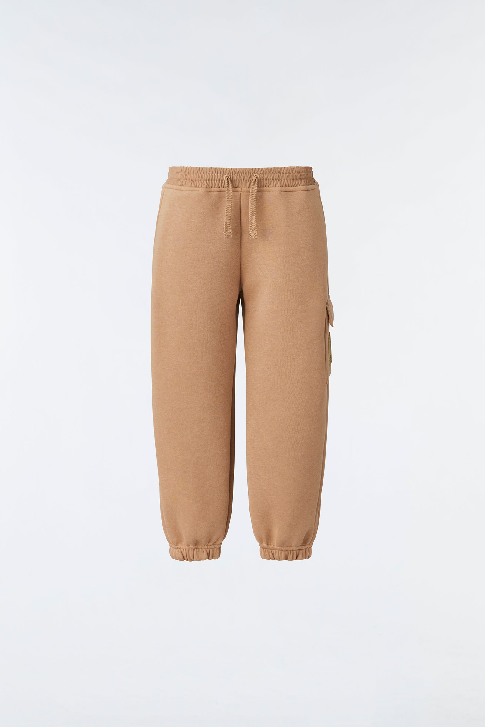 Zippered Side Pocket Joggers in Camel - Retro, Indie and Unique Fashion