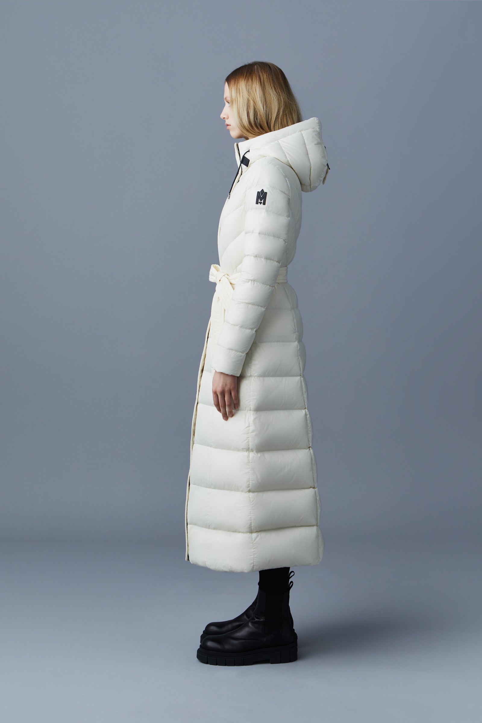 Calina, Lustrous down maxi coat for ladies | Mackage® Canada