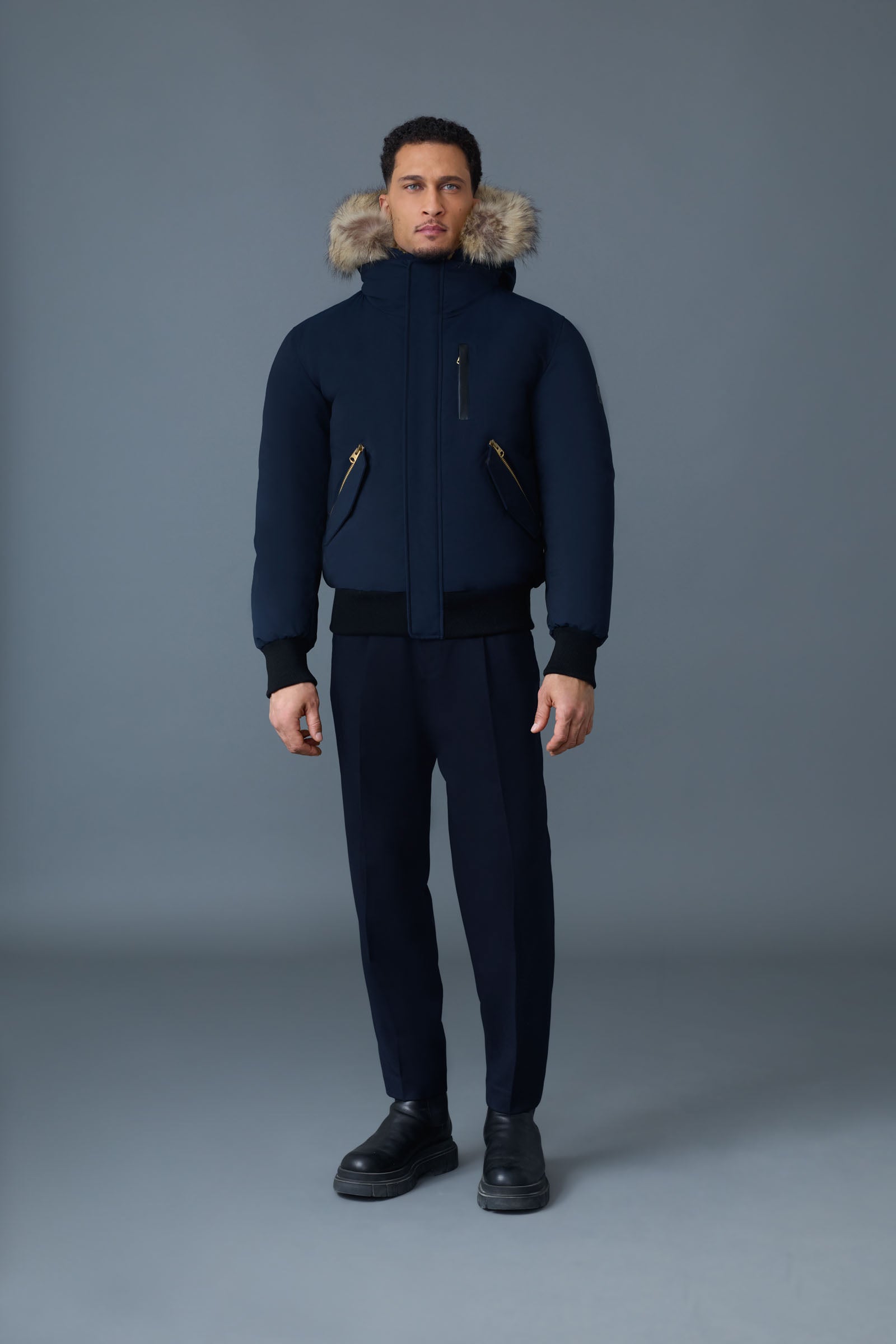 DIXON-F 2-in-1 Down bomber with fur for Men | Mackage® CA