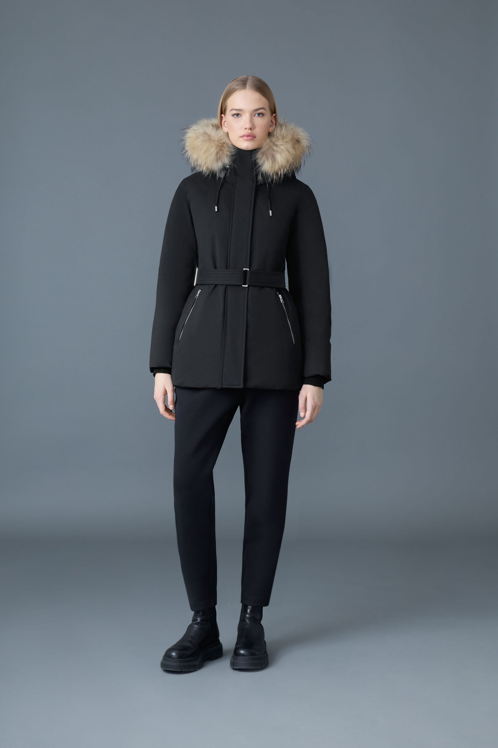 JENI-F 2-in-1 Down parka - removable bib & fur for Women | Mackage® CA