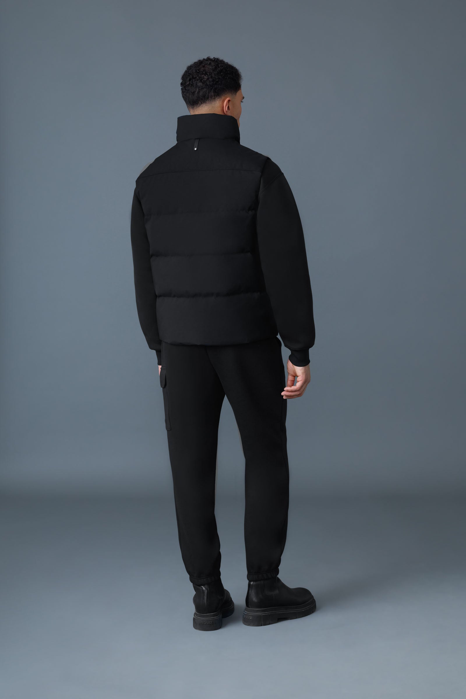 Joseph, Nordic Tech down vest with funnel collar for men | Mackage