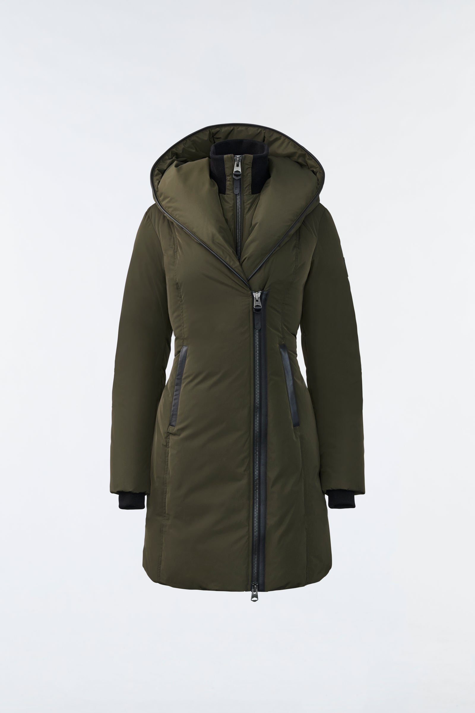 Kay-NFR, Down coat with Signature Mackage Collar for ladies