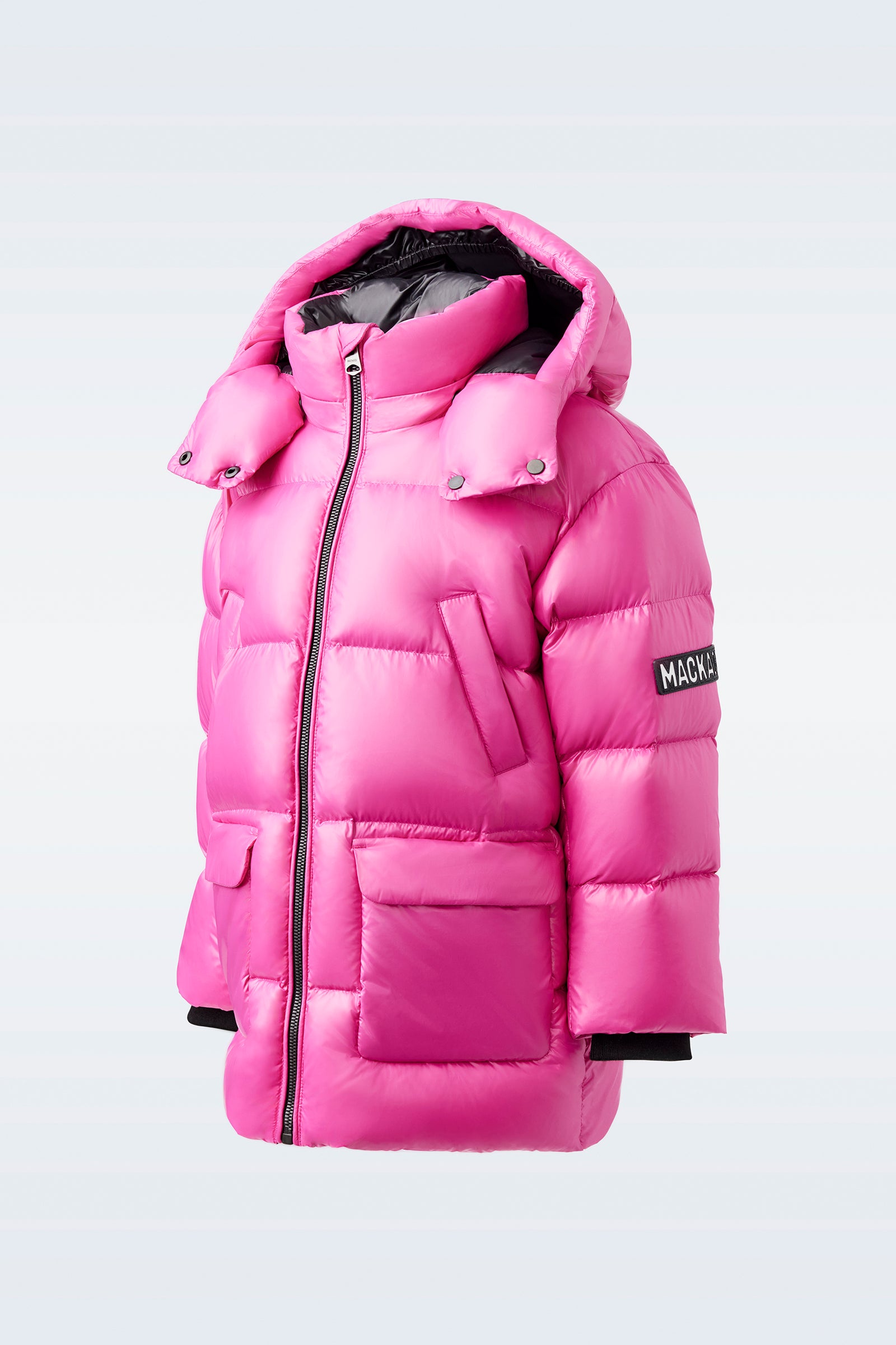 KENNIE-TLUS Lustrous light Down parka with hood for Toddlers (2-6
