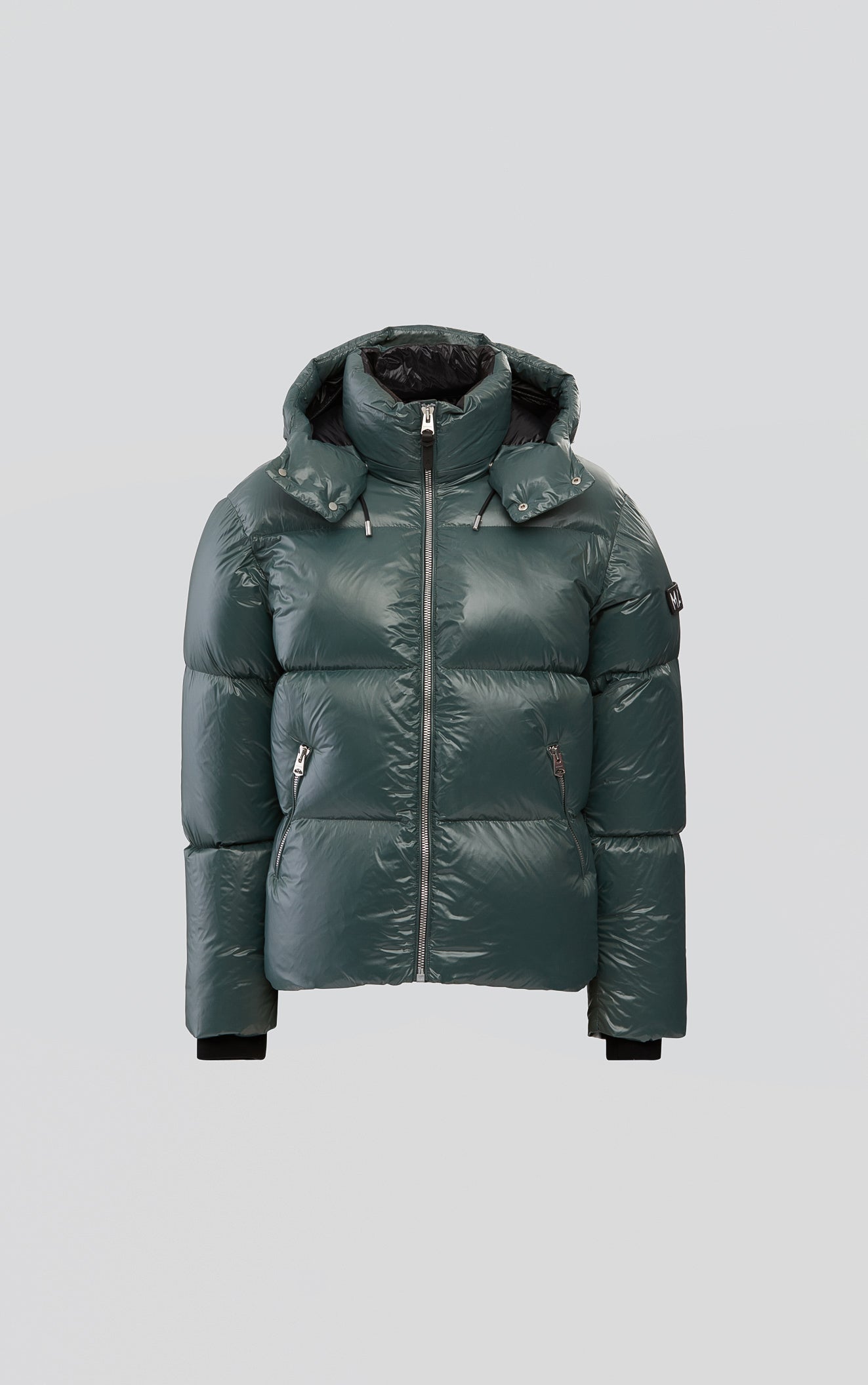 Kent, Lustrous down jacket with hood for men | Mackage® US