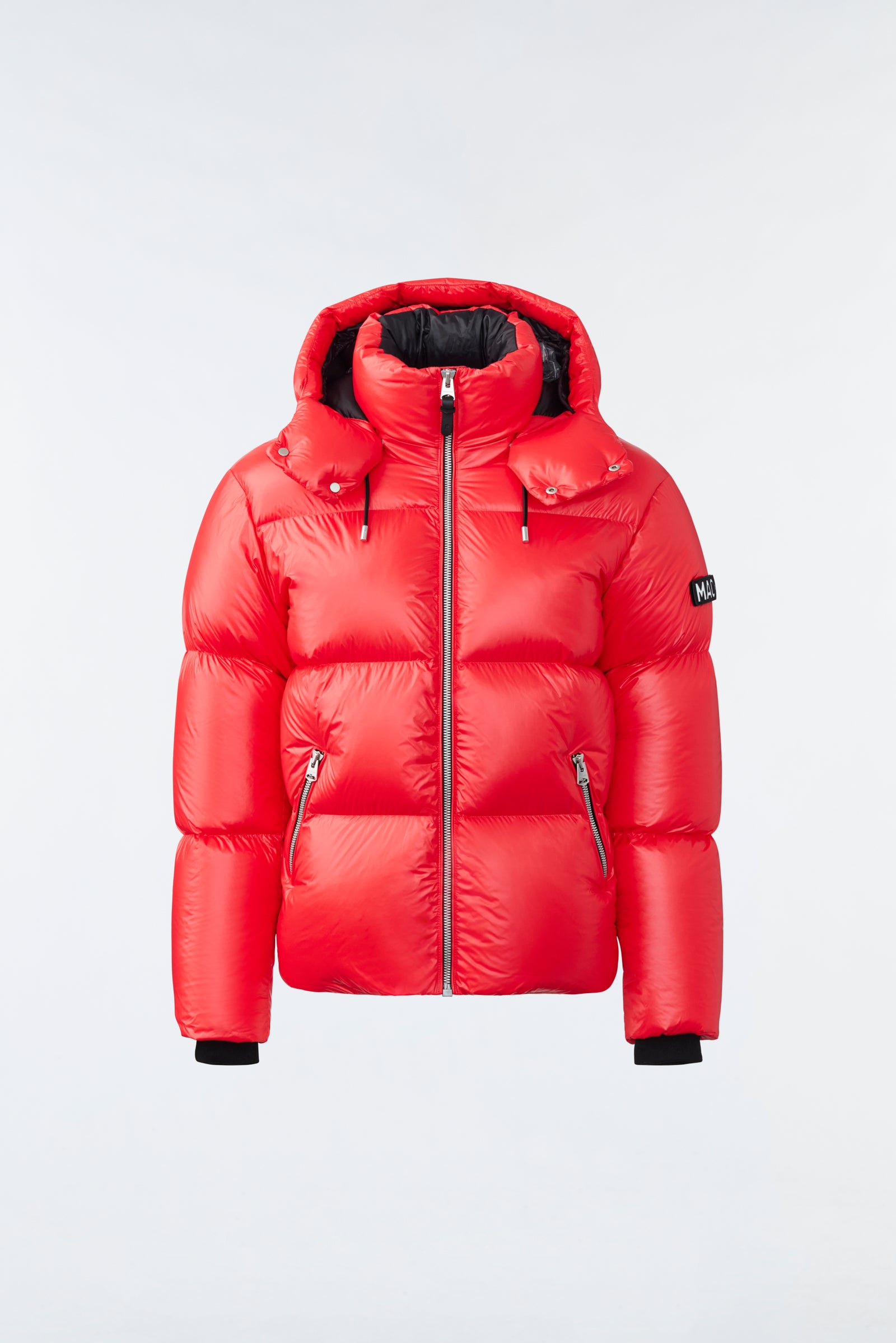 Kent, Lustrous down jacket with hood for men | Mackage® US